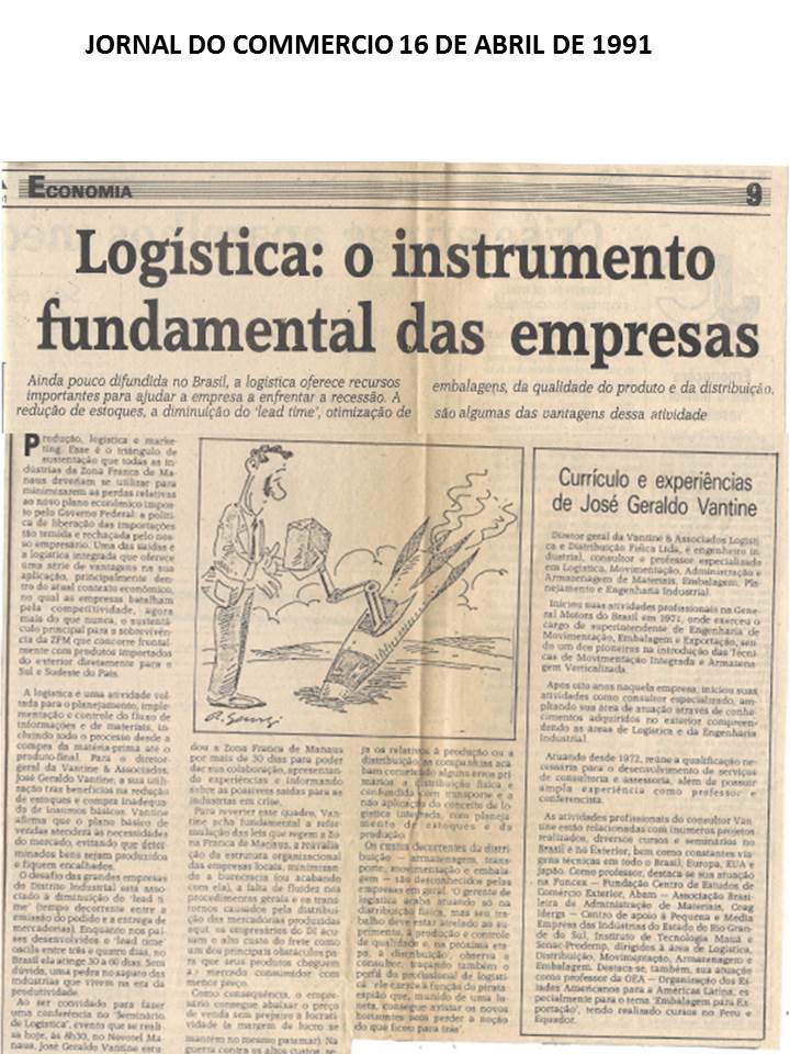 LOGÍSTICA: O INSTRUMENTO FUNDAMENTAL DAS EMPRESAS