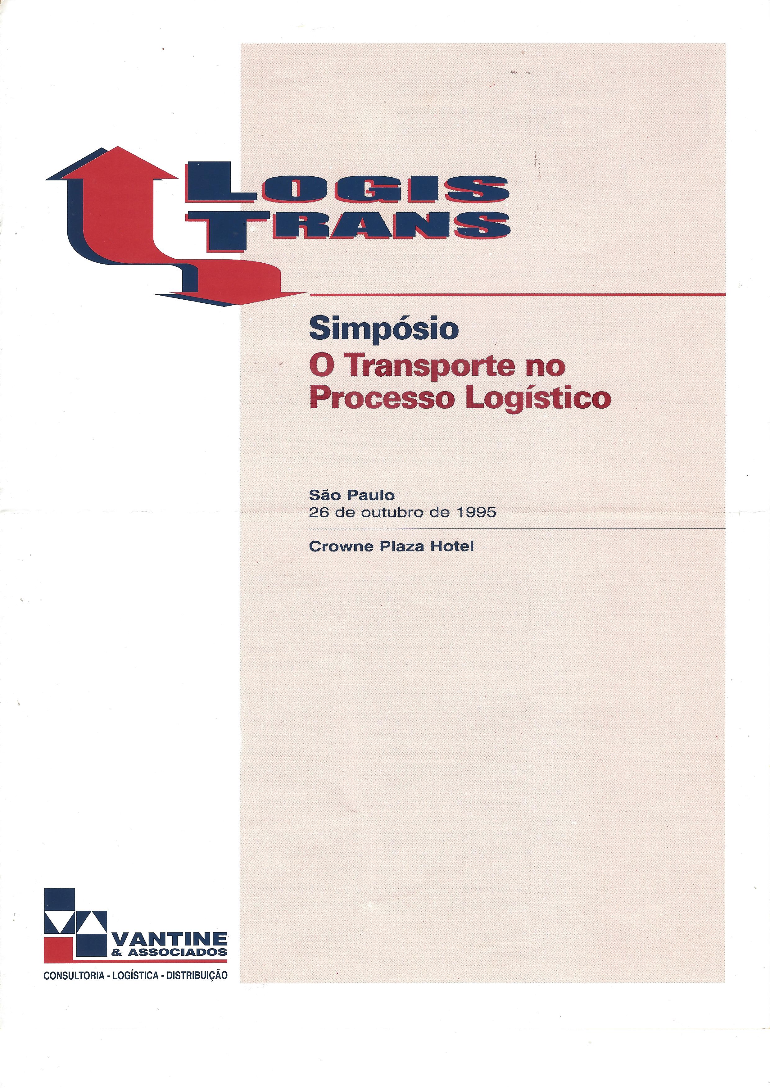 LOGISTRANS – Simpósio O Transporte noProcesso logístico