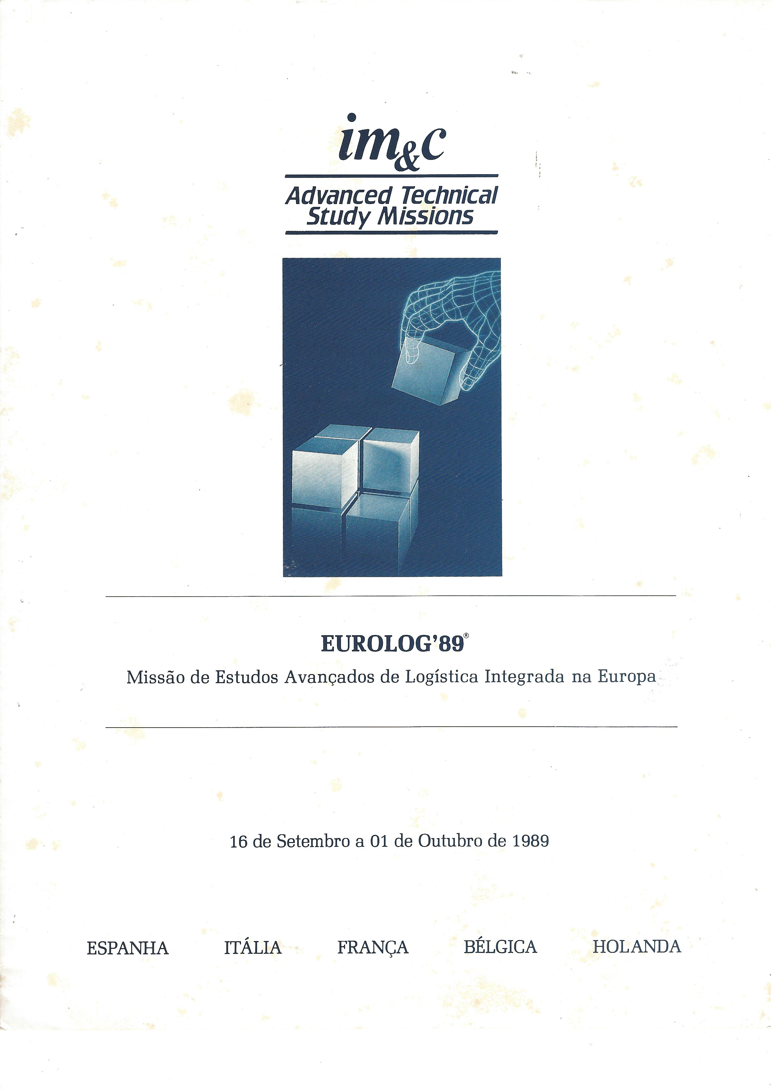 EUROLOG’89 – Missão de estudos avançados de logística integrada na Europa